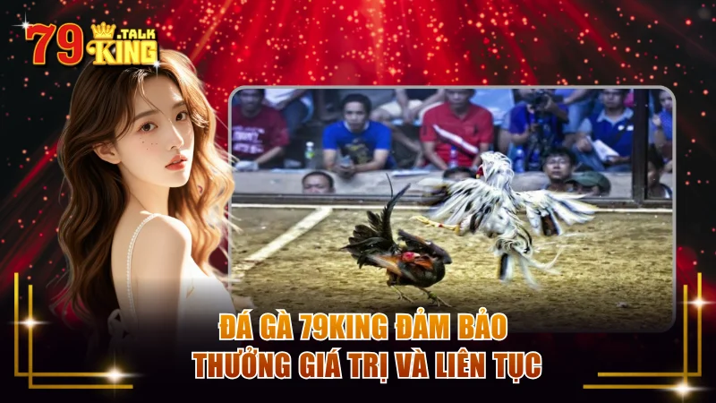 Đá gà 79KING đảm bảo thưởng giá trị và liên tục