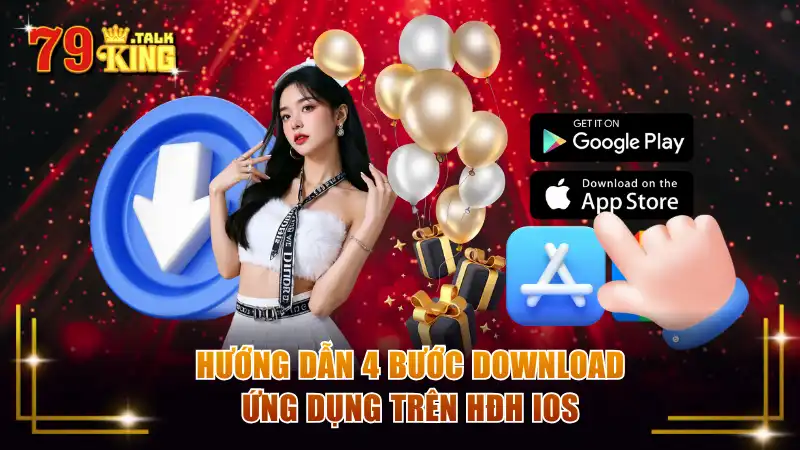Hướng dẫn 4 bước download ứng dụng trên HĐH iOS